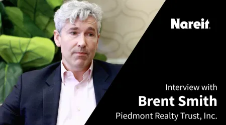 Brent Smith, president and CEO of Piedmont Realty Trust 